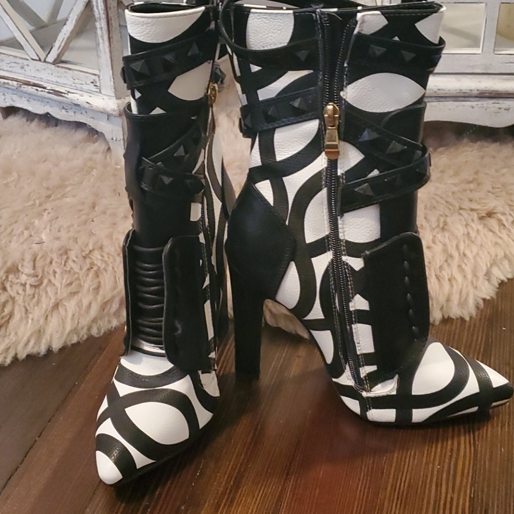 Athena Heel Boots